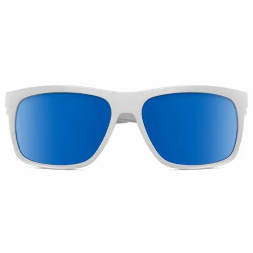 Costa Del Mar Baffin Unisex Square Designer Sunglasses in Grey/blue Mirror 58 mm - Frame: Multicolor, Lens: Multicolor