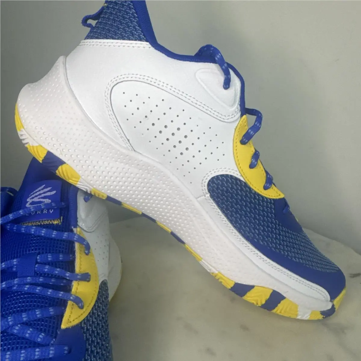 Under Armour shoes - Under Armour Curry 3Zer0 24 - 3027626-400 - Blue (UPC: 0197777547224) 8