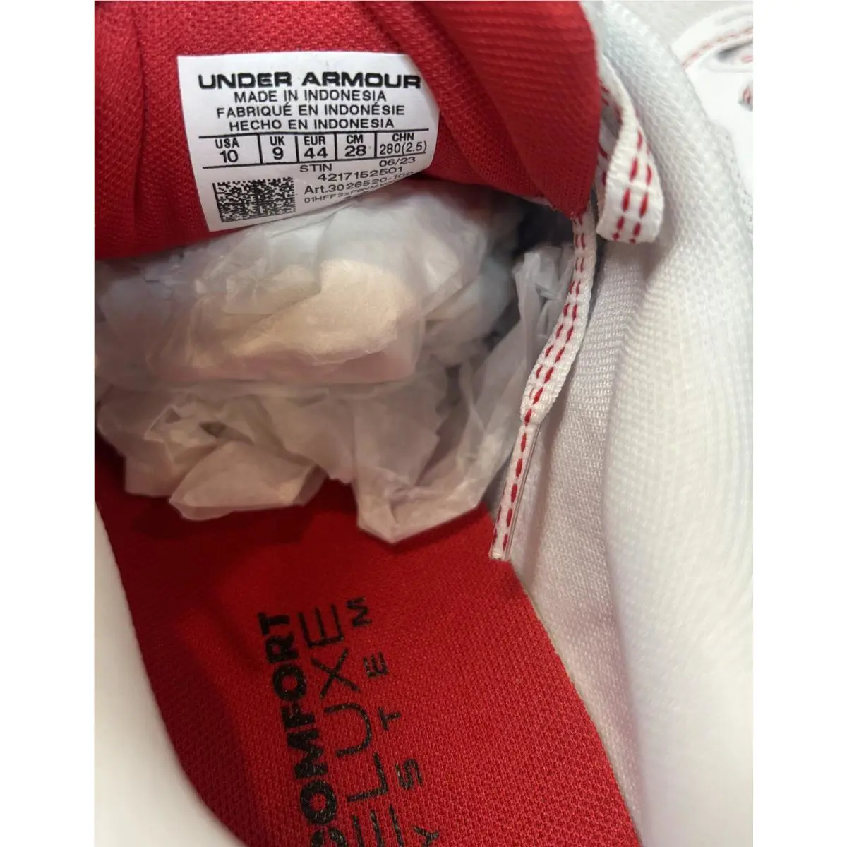 Under Armour shoes - Under Armour HOVR Turbulence 2 - 3026520-100 - White (UPC: 196884656805) 10