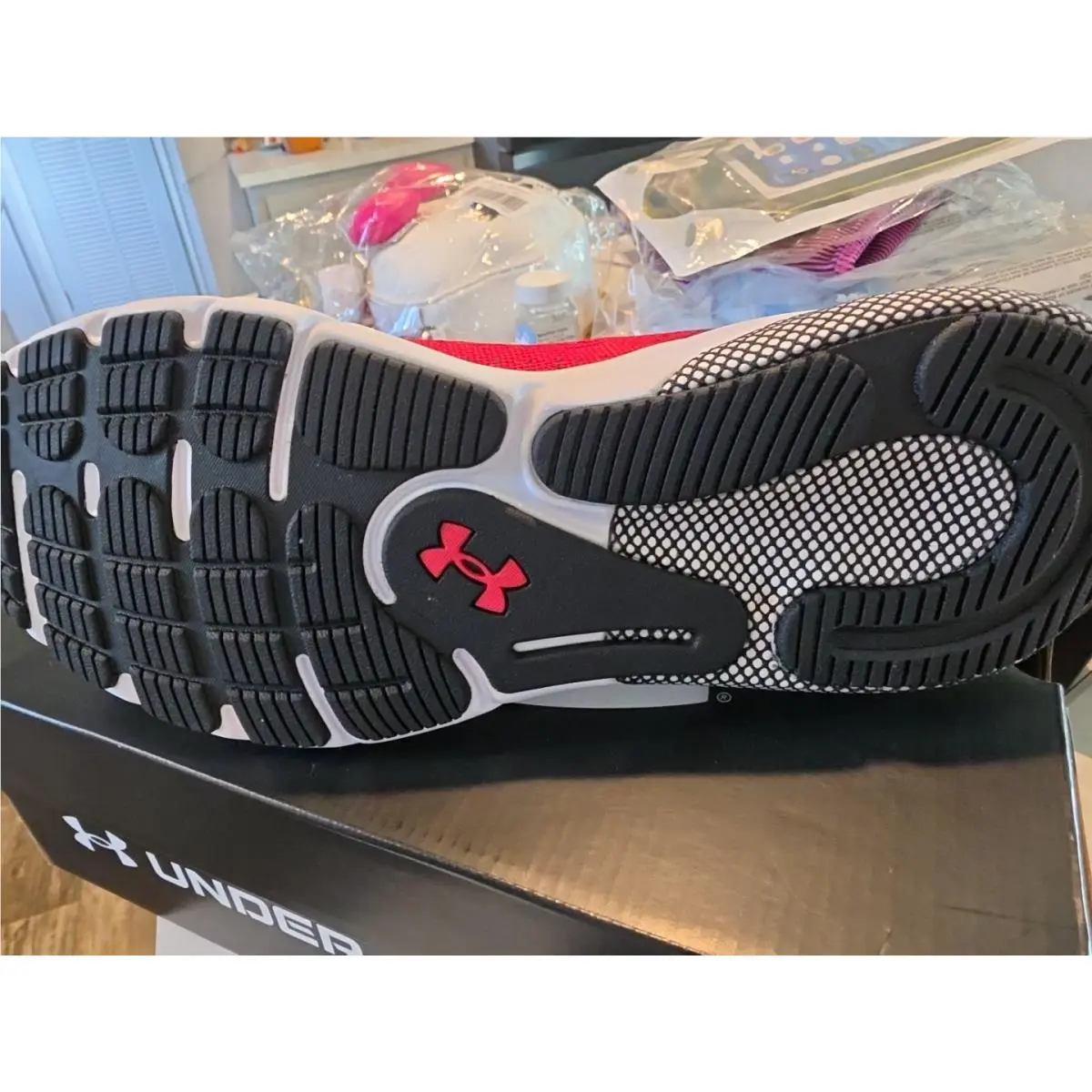 Under Armour shoes - Under Armour HOVR Turbulence 2 - 3026520-100 - Red 2