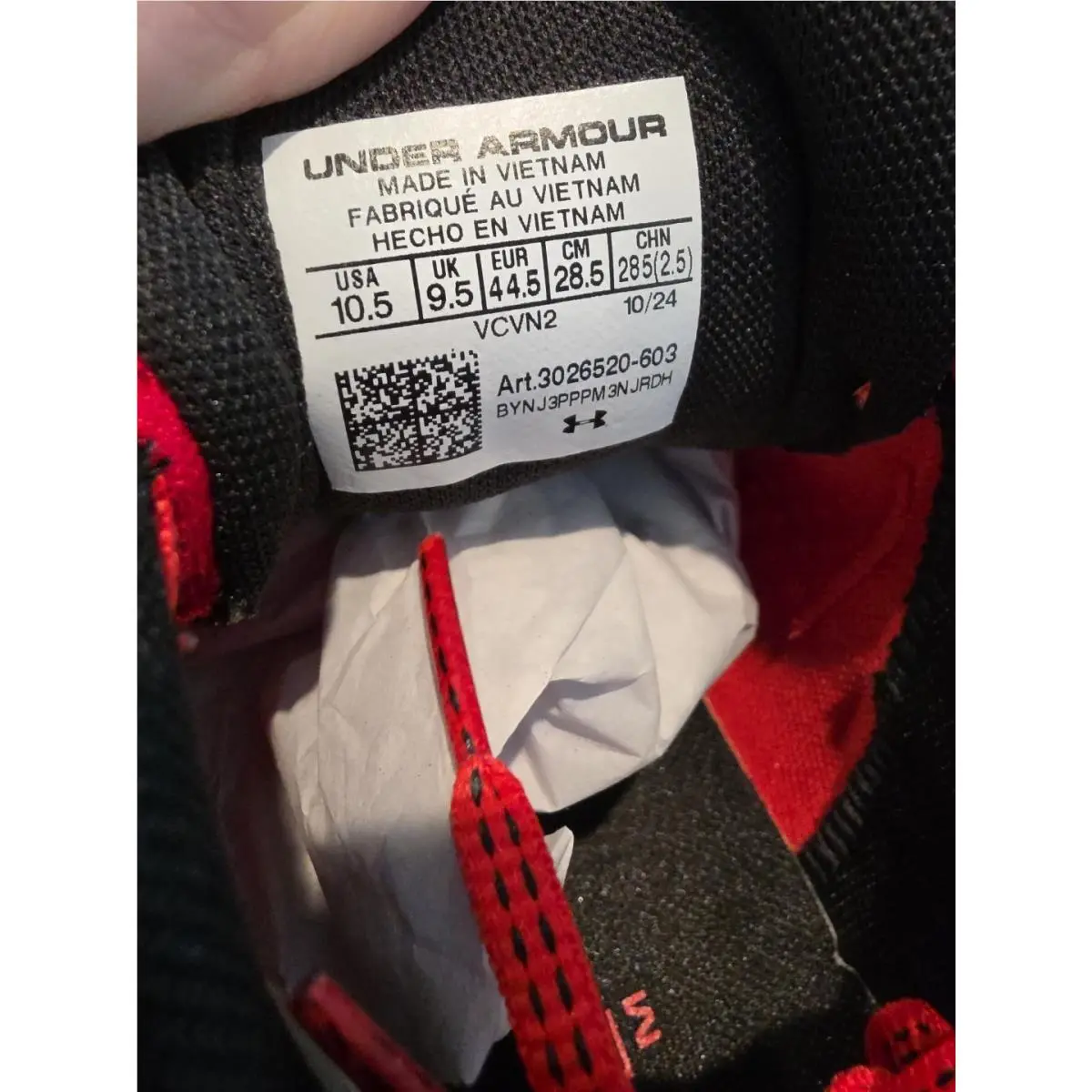 Under Armour shoes - Under Armour HOVR Turbulence 2 - 3026520-100 - Red 4