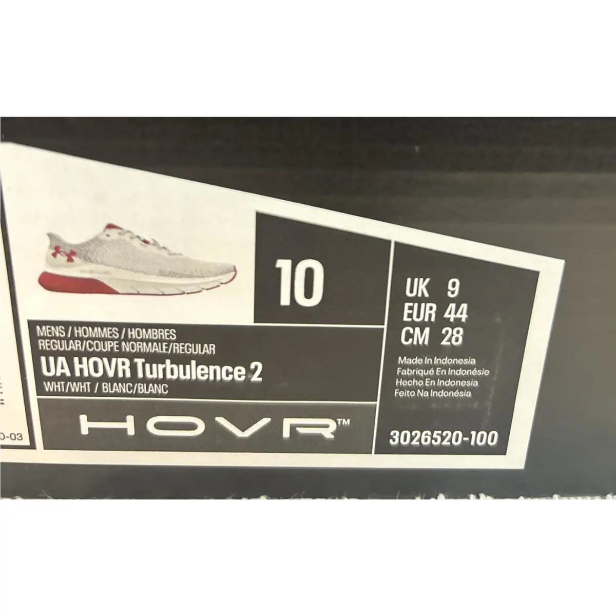 Under Armour shoes - Under Armour HOVR Turbulence 2 - 3026520-100 - White (UPC: 196884656805) 13