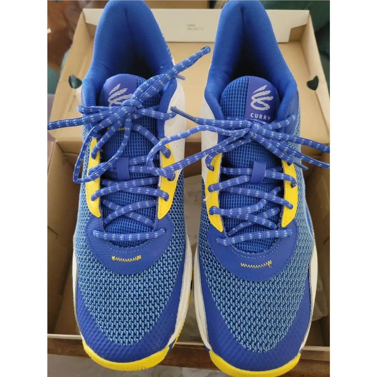 Under Armour shoes - Curry 3Z 24 - Curry - Blue 0