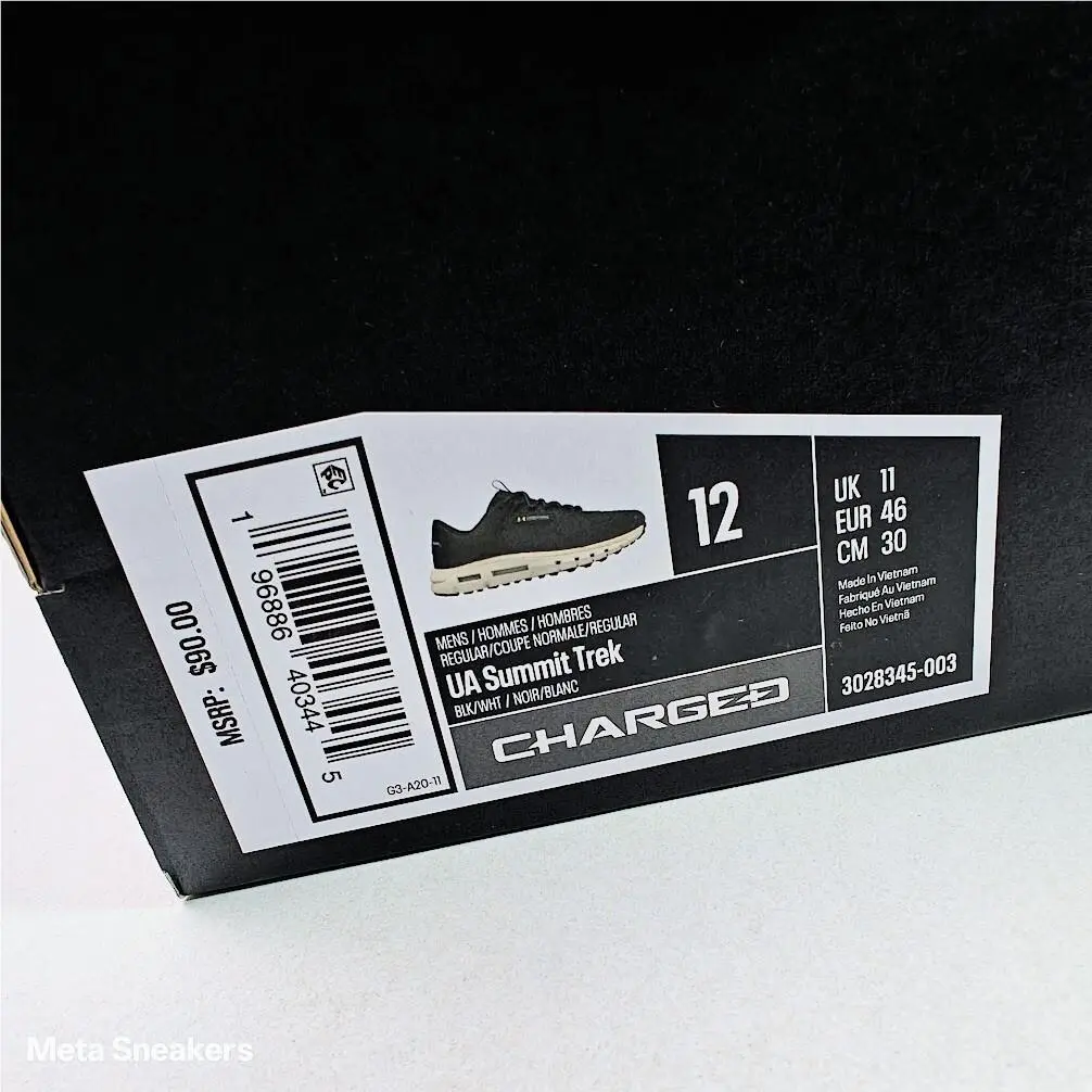 Under Armour shoes - Under Armour Summit - Summit - 3028345-003 - Black 2