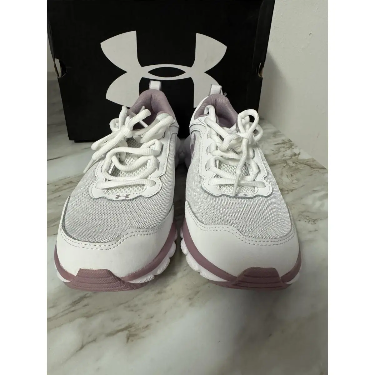 Under Armour shoes - Under Armour Charged Assert 9 - 3024862-101 - White (UPC: 195252245917) 3
