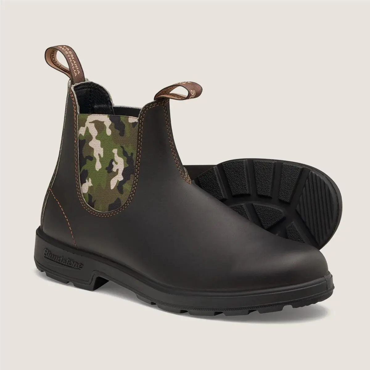 Blundstone shoes - original chelsea 500 boots - original chelsea boots - 2301-Brown/Green Camo 0