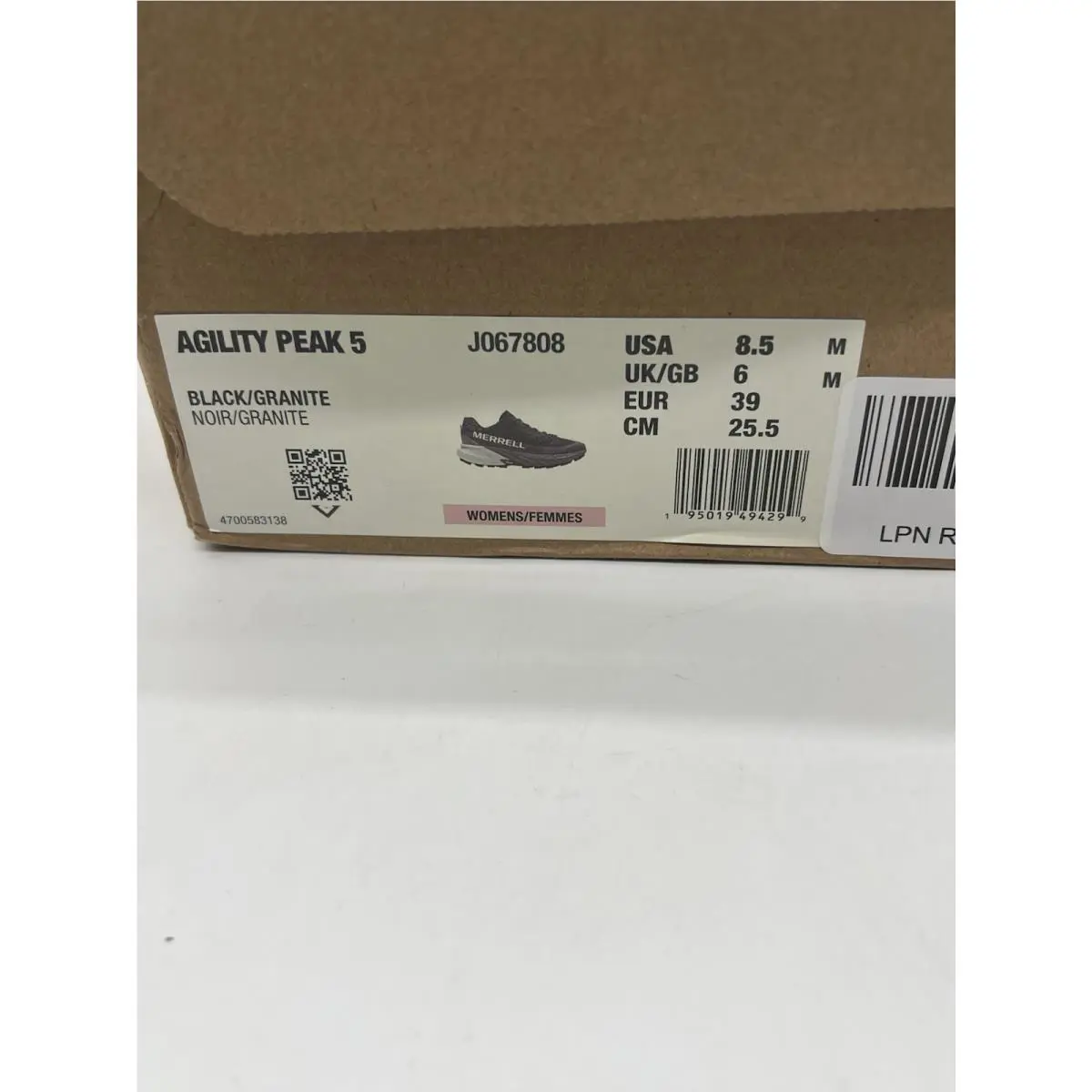Merrell shoes - Merrell Agility Peak 5 - Agility Peak - J067808 - Black 16