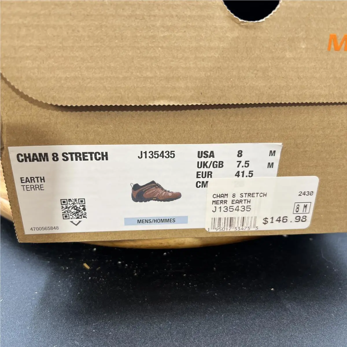 Merrell shoes - Merrell Chameleon 8 Stretch - Chameleon Stretch - J135435 - Brown 8