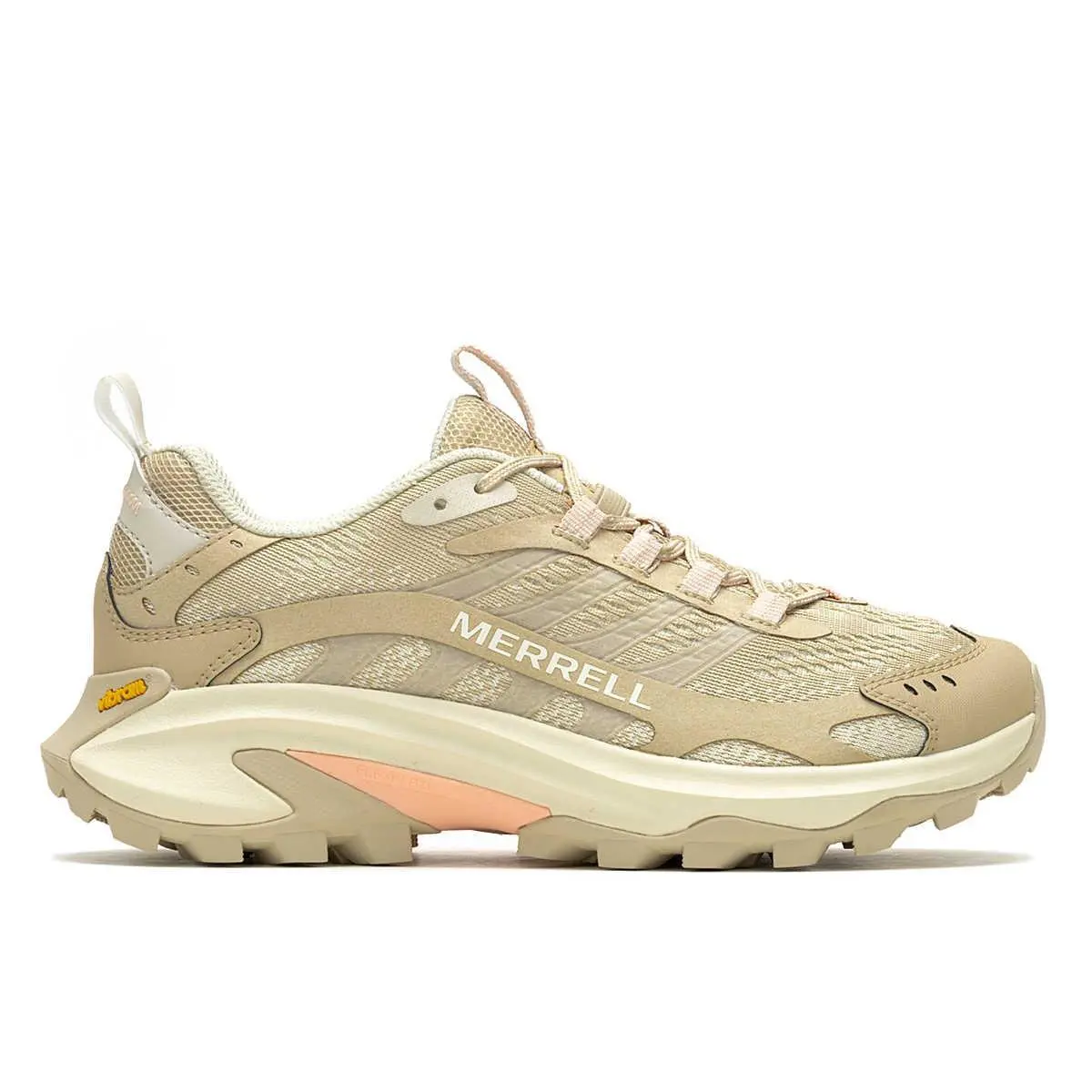 Merrell Women`s Moab Speed 2 Hiking Shoe Lightweight Khaki Size 11 - Beige