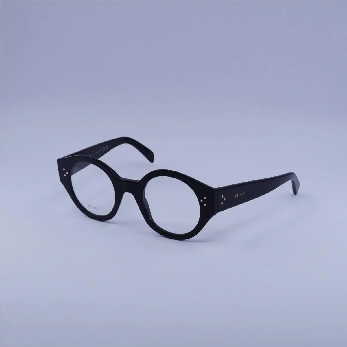 Celine CL50123I 001 Shiny Black 48mm Eyeglasses