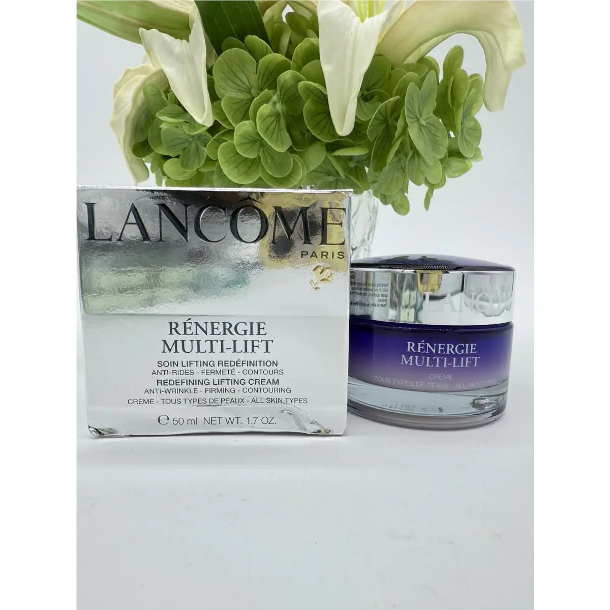 Lancome Renergie Multi-lift Redifining Lifting Cream All Skin Type 1.7 oz / 50ml