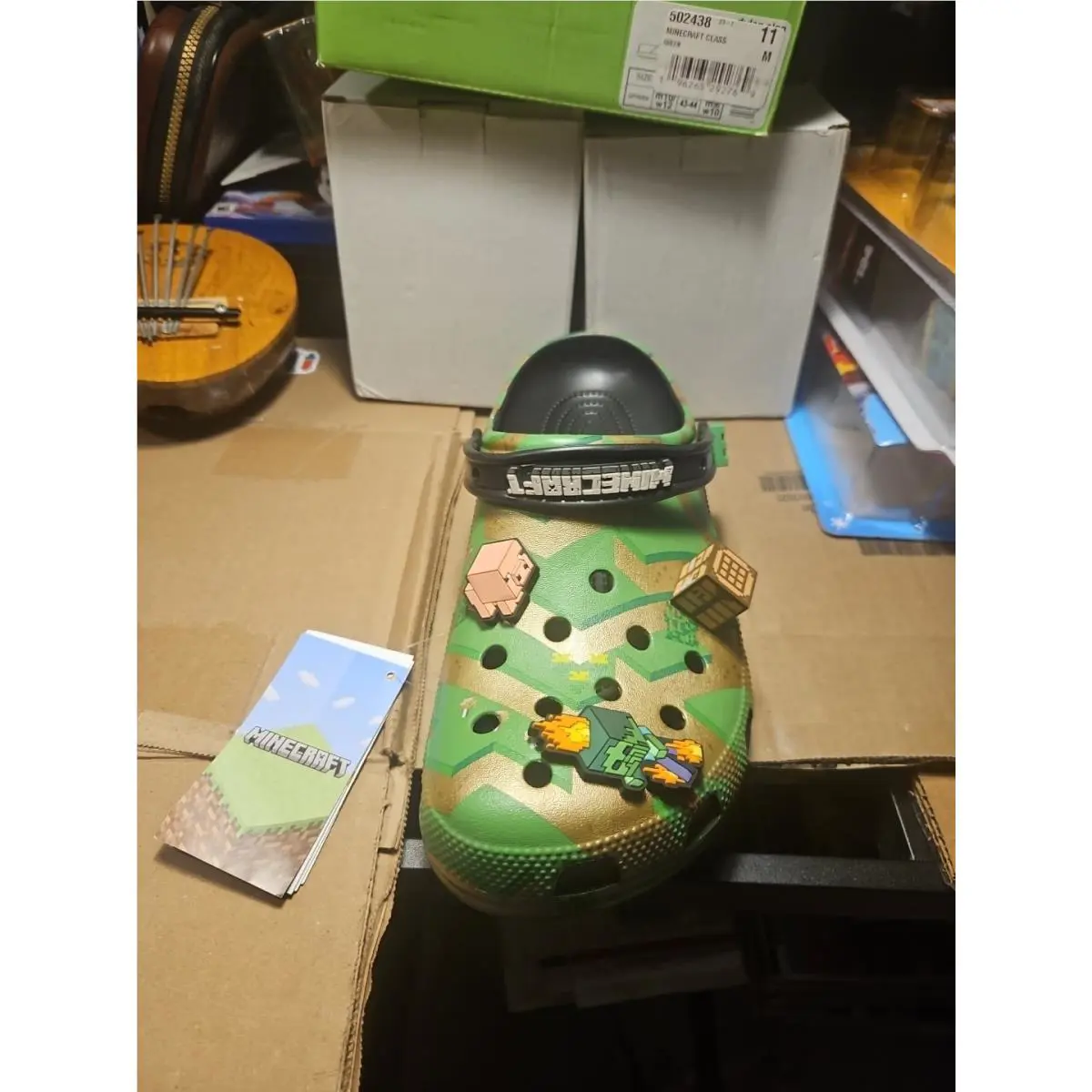 Crocs shoes - Crocs Minecraft - Minecraft - Light Green 0