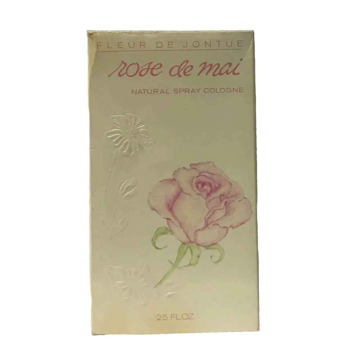3 Bottles Revlon Fleur de Jontue Rose de Mai 2.5 oz Natural Spray Cologne