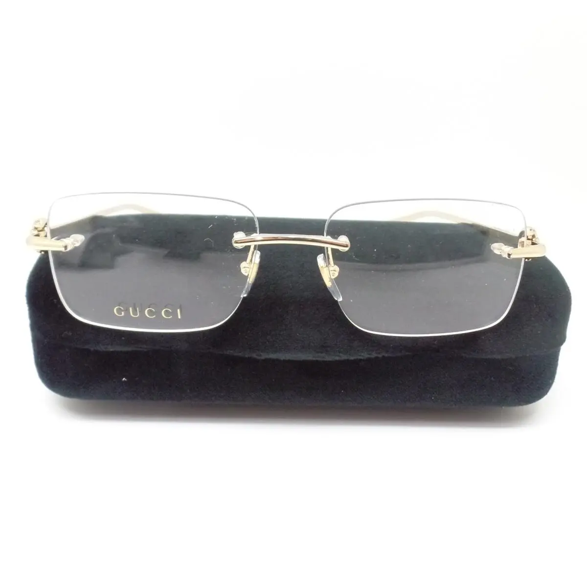 Gucci GG1703O 003 Gold 55mm RX Eyeglasses Frames
