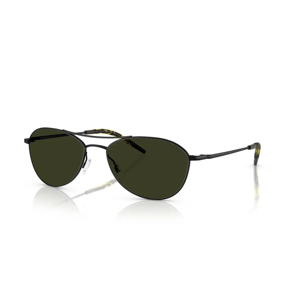 Oliver Peoples Aero ii OV 1358S Matte Black/G15 Polarized 5062P1 Sunglasses - Frame: Matte Black, Lens: G15 Polarized