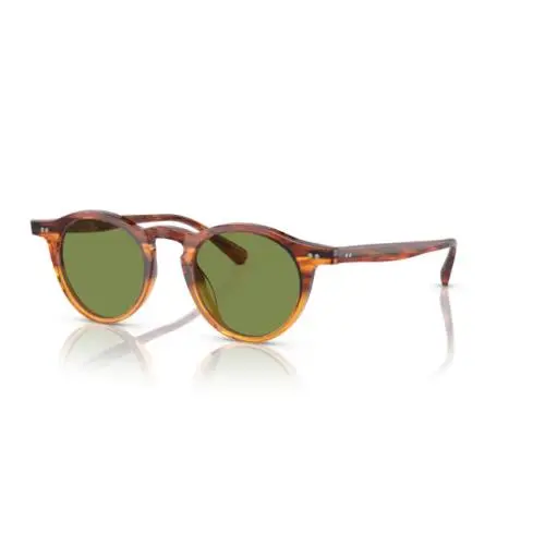 0OV5504SU Op 13 Sun 175452 Green/dark Amber 49mm Sunglasses by Oliver Peoples
