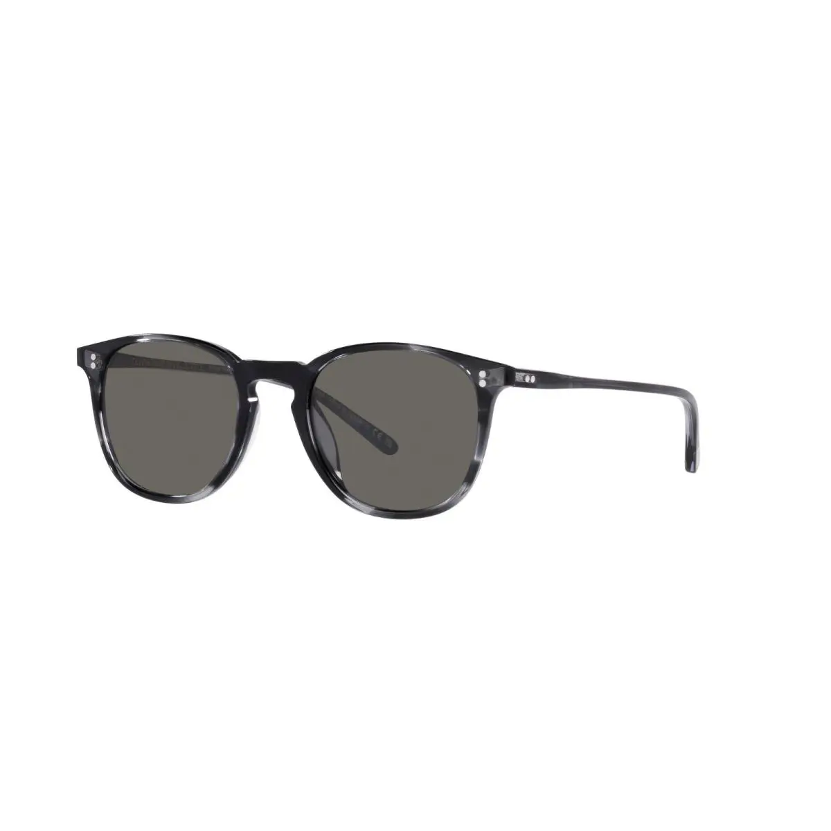 Oliver Peoples Finley 1993 Sun OV 5491SU Striped Grey/carbon Grey Sunglasses - Frame: Striped Grey, Lens: Carbon Grey