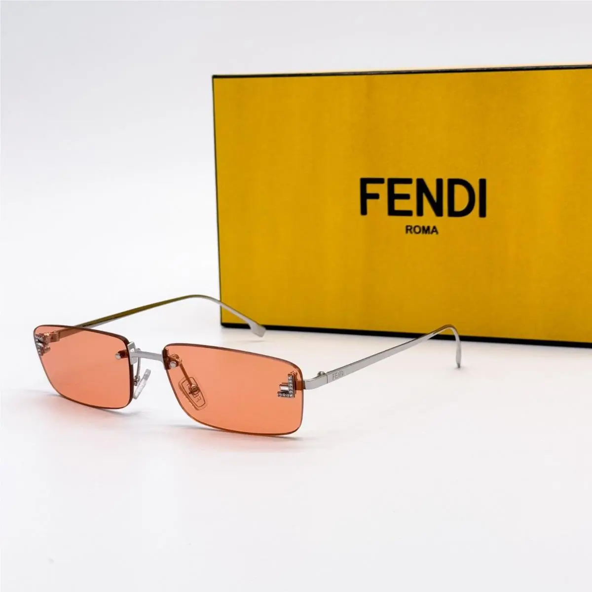 Sunglasses FE4172US 16J Rimless Women Sunglasses by Fendi