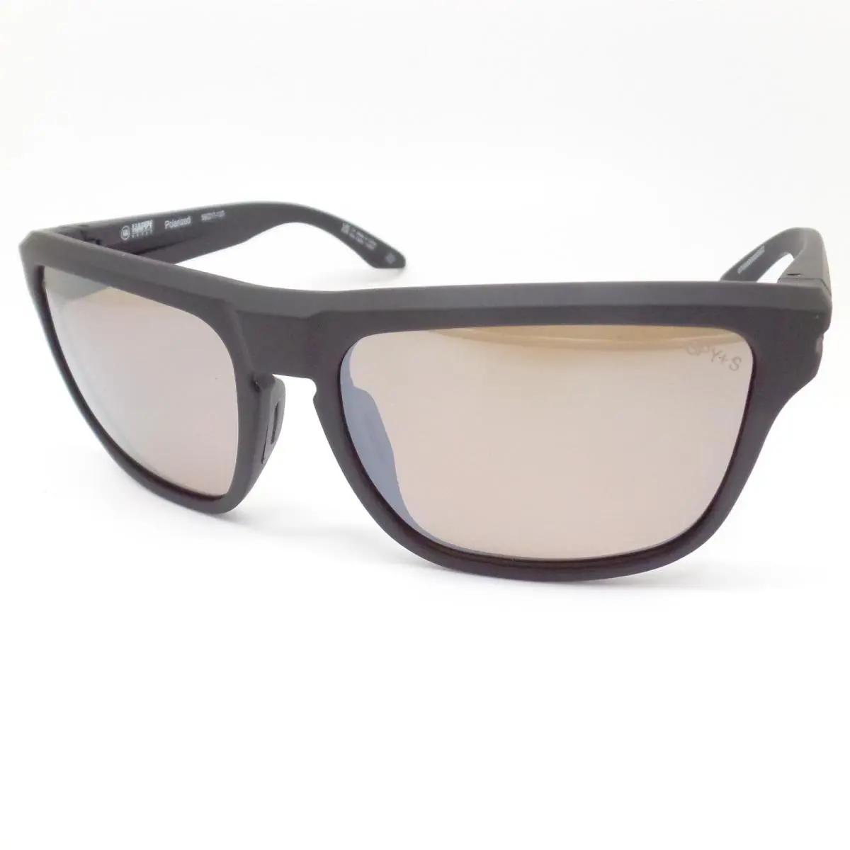 Spy Optics Region Ansi Matte Soft Black Mirror Polar Sunglasses