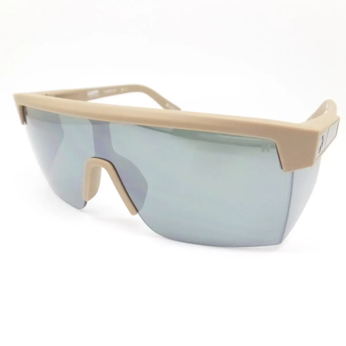 Spy Optics Super Flynn Ansi Matte Sand Black Mirror Sunglasses