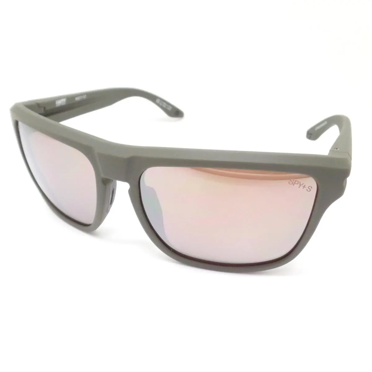 Spy Optics Region Ansi Matte Olive Pewter Sunglasses - Frame: Matte Olive, Lens: Bronze under Pewter Mirror