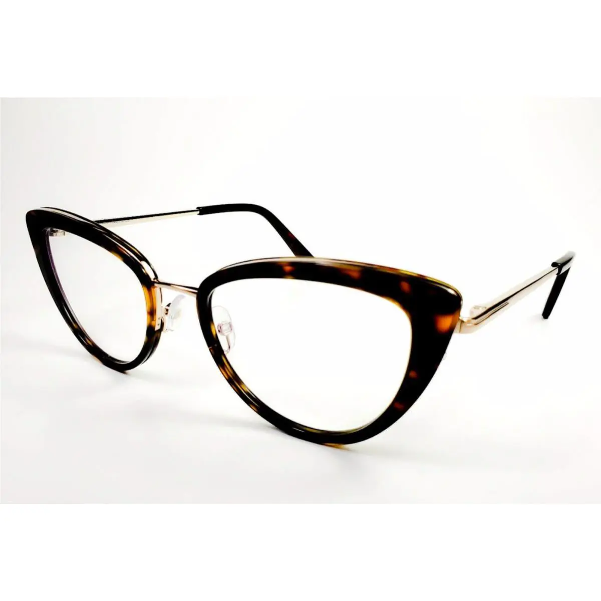 Tom Ford Classic Eyeglasses TF 5580-B 052 53-19 Tortoise Gold Cat-eye Frames