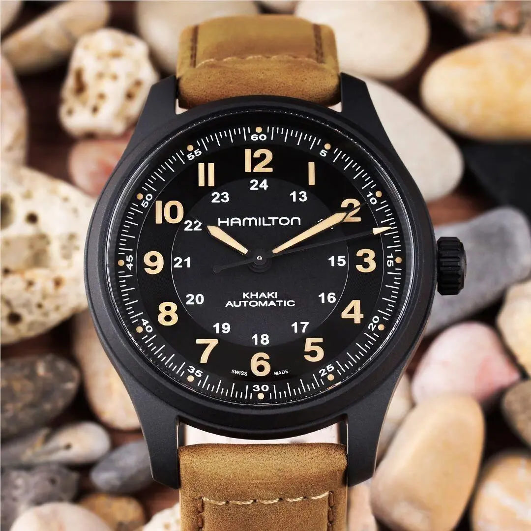 Hamilton Khaki Field Men`s Black Watch - H70665533