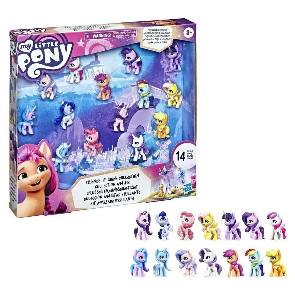 My Little Pony Generation Friendship Shine Collection Sunny Izzy Argyle Dash