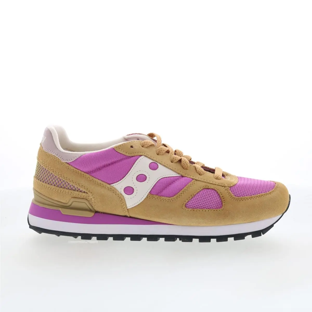 Saucony Shadow Original Shadow S1108-870 Womens Pink Suede Lifestyle Sneakers Shoes 11