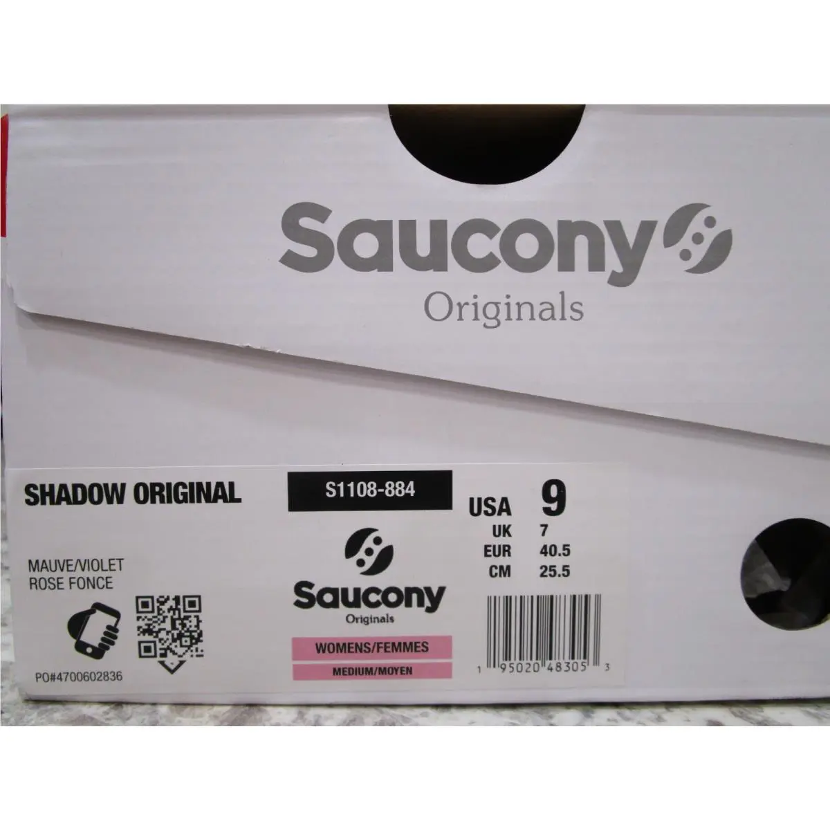 Saucony shoes - Saucony Shadow Original - Shadow Original - S1108-884 - Mauve/Violet 4