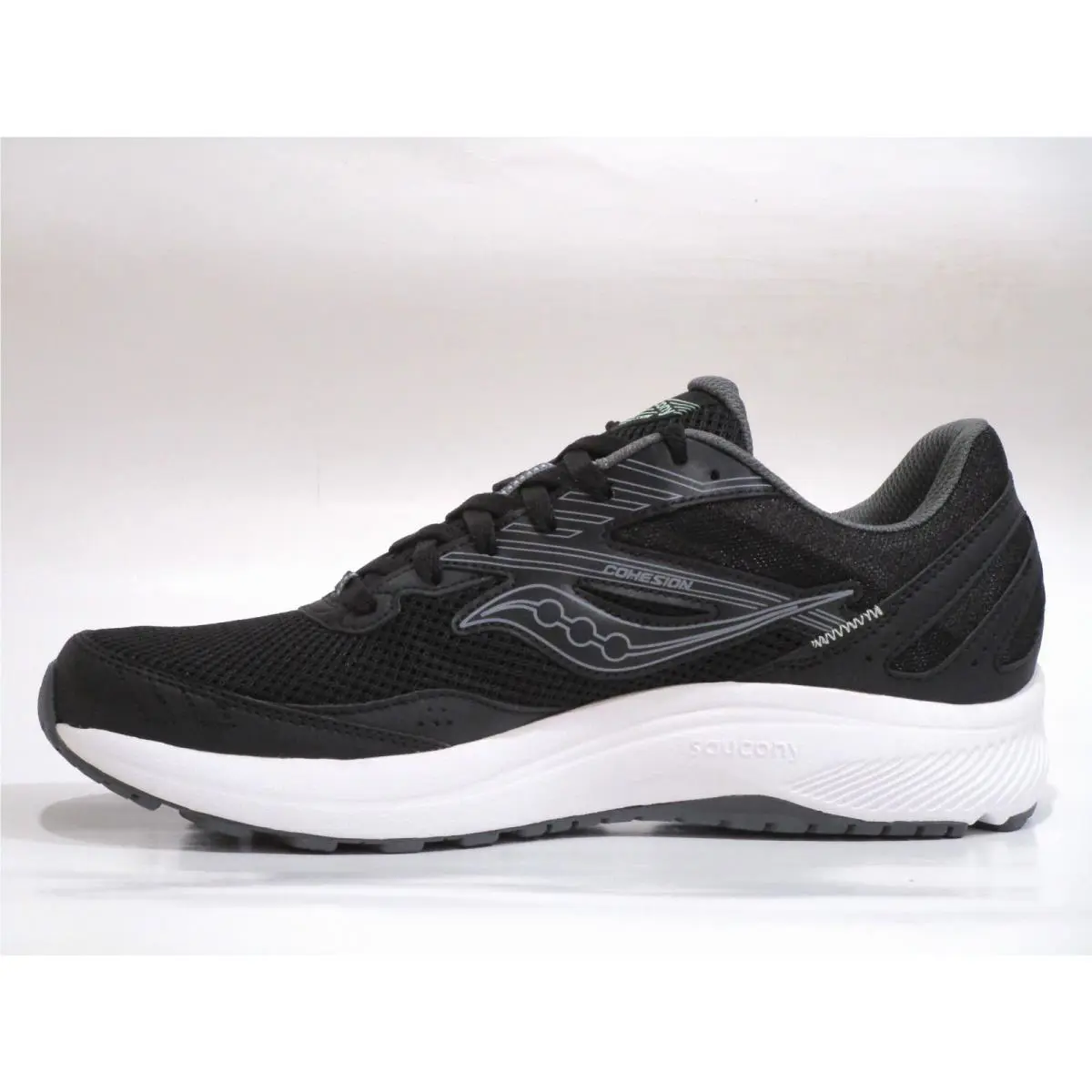 Saucony shoes - Saucony Cohesion 15 - Cohesion - S10701-05 - Black/Meadow 1