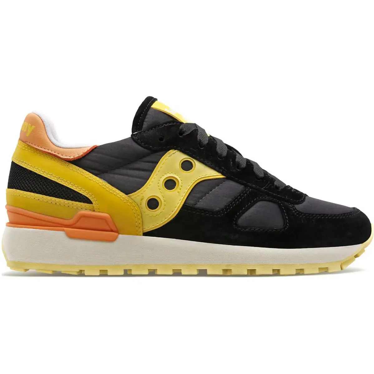 Saucony shoes - SAUCONY SHADOW - SHADOW - BLACK/YELLOW/ ORANGE -40U- S60673-1 2