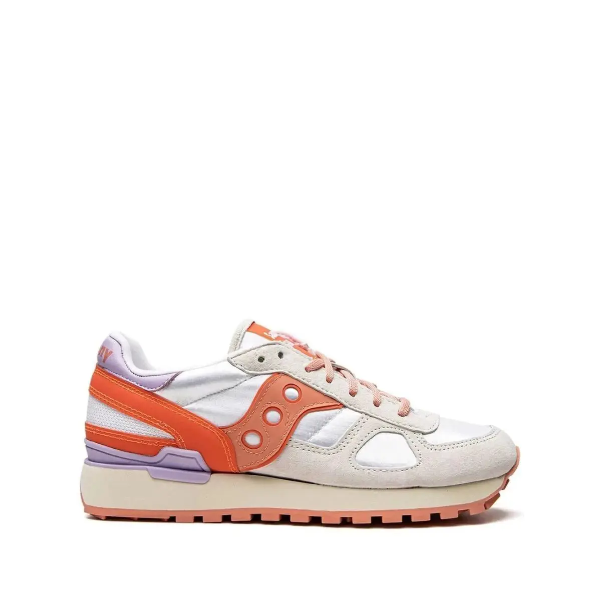 Saucony shoes - SAUCONY SHADOW - SHADOW - WHITE/ORANGE/PURPEL -40U- S60673-2 2
