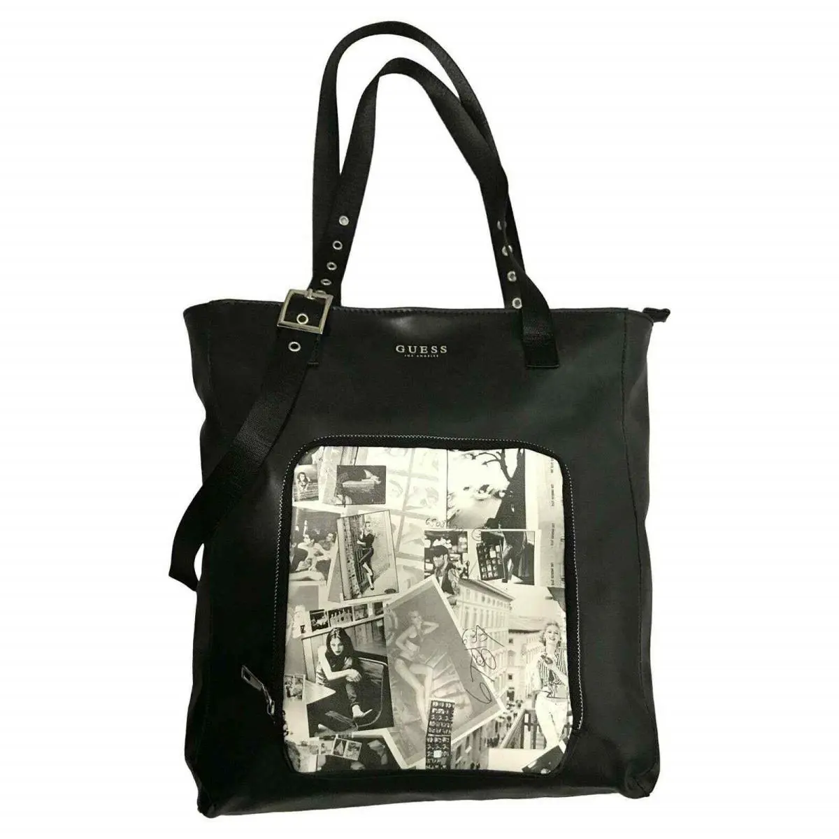 Guess Women`s Limited Edition Tote Handbag with Removable Pouch