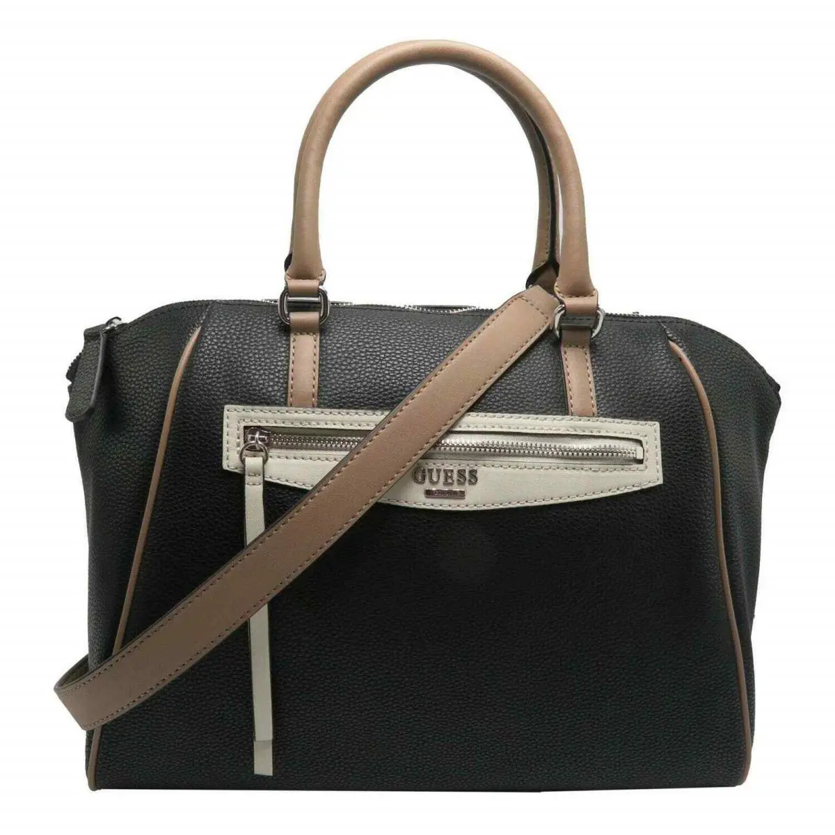 Guess Claire Maine Faux-leather Satchel Handbag