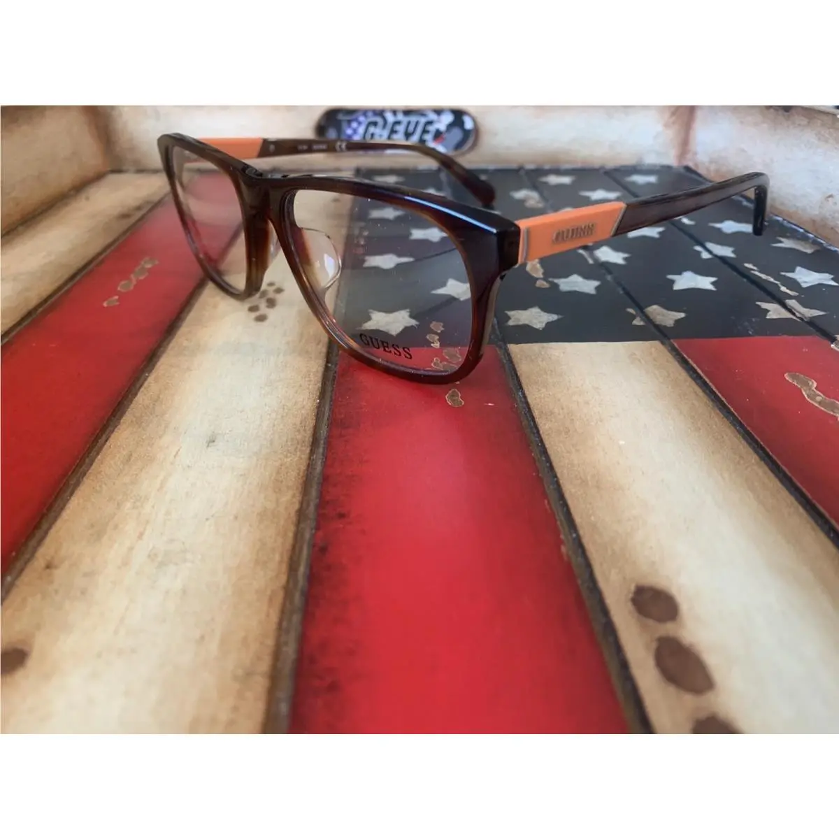 Guess GU1866F Mens Asian Fitting Eyeglasses 55MM Frame Tortoise Option To Add RX
