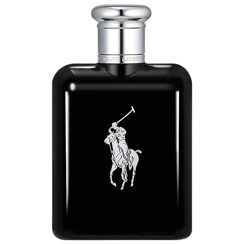 Polo Black by Ralph Lauren Eau de Toilette Edt Spray For Men 4.2 oz / 125 ml
