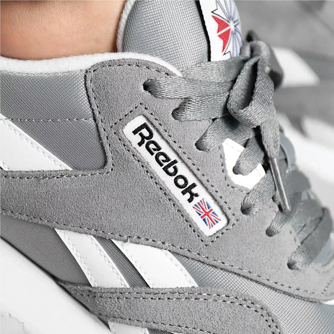 Reebok shoes - Reebok Classic Nylon - Classic Nylon - Reebok Classic Nylon - Pure Grey 5 / Ftwr White / Ftwr 5
