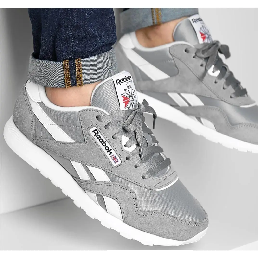 Reebok shoes - Reebok Classic Nylon - Classic Nylon - Reebok Classic Nylon - Pure Grey 5 / Ftwr White / Ftwr 7
