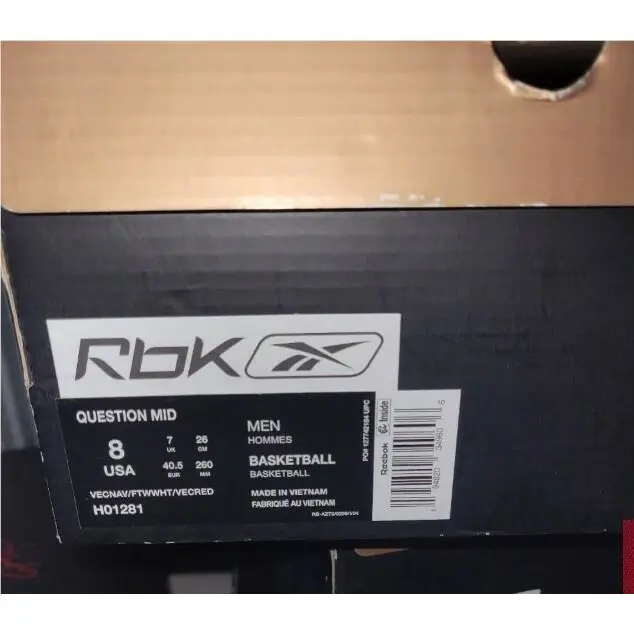 Reebok shoes - Iverson - Iverson - H01281 - Blue 22