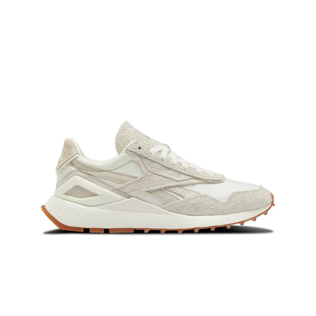 Reebok Mens Classic Leather Legacy AZ Chalk/stucco/rubber Gum Shoes