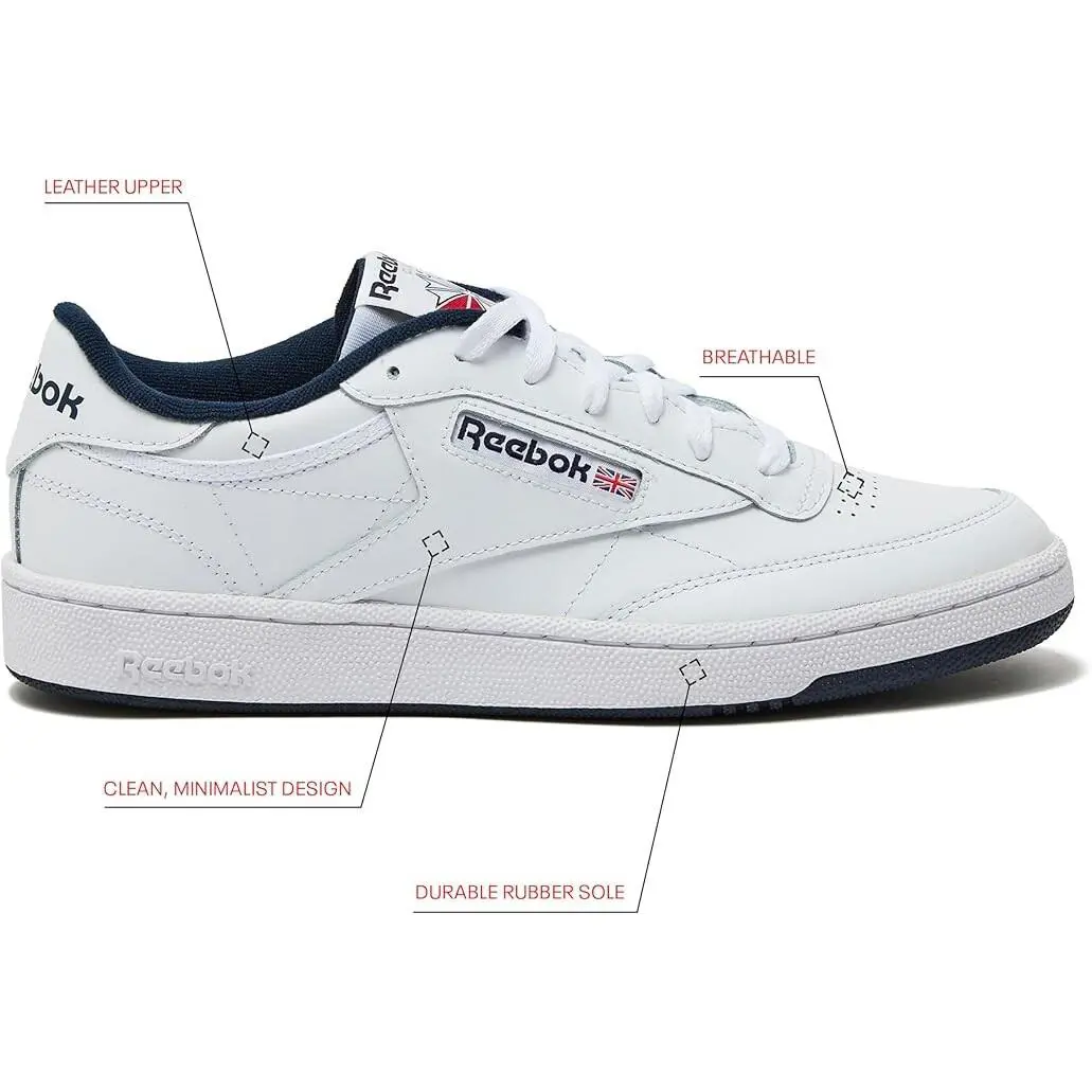 Reebok shoes - Reebok Tennis - Tennis - AR0457 - White/Navy 2