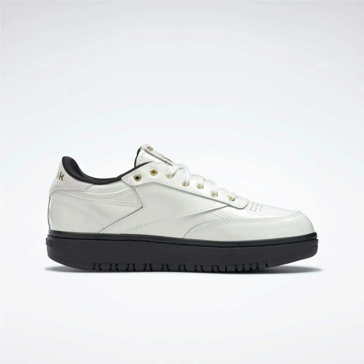 Reebok shoes - Reebok Club C Cardi B - H60978 - Chalk/Black/Gold 4