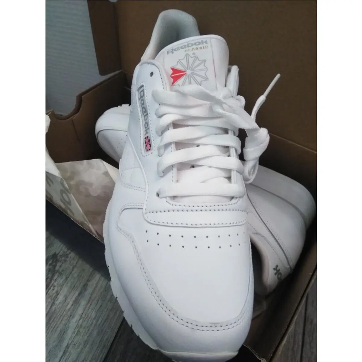 Reebok shoes - Reebok Classic Leather - Classic Leather - 1-9771 - White 0