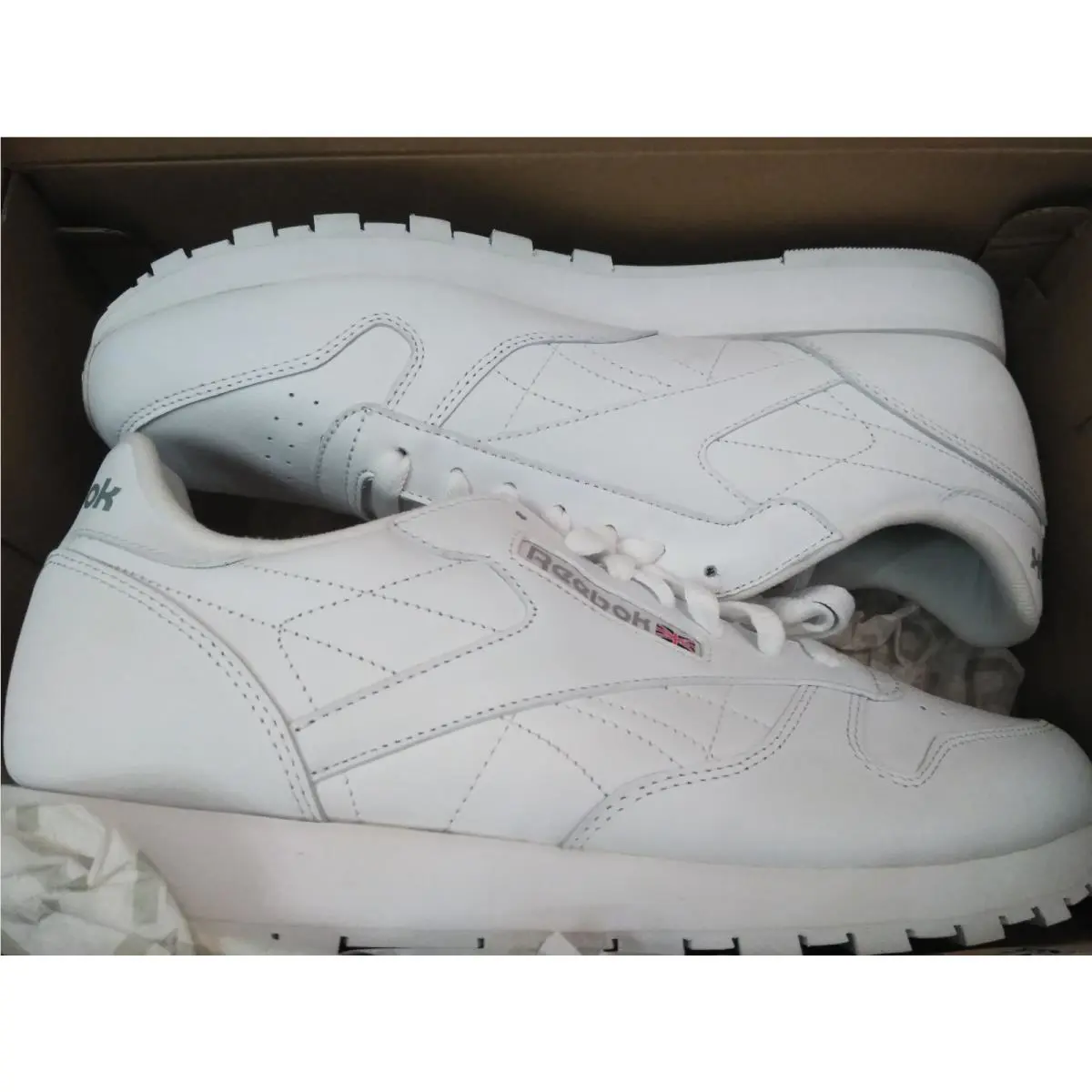 Reebok shoes - Reebok Classic Leather - Classic Leather - 1-9771 - White 5