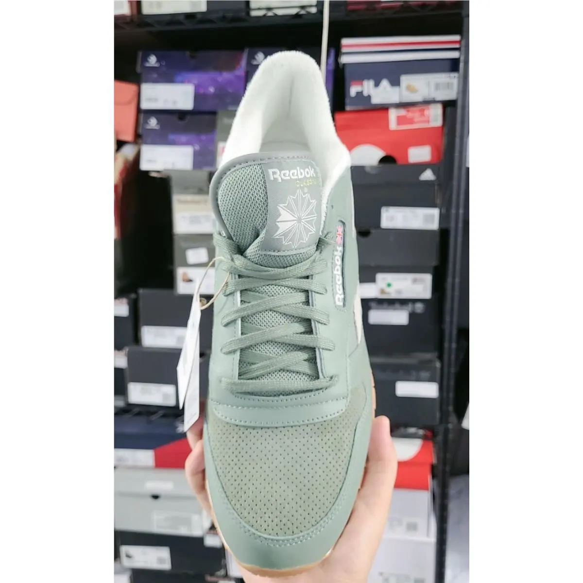 Reebok shoes - REEBOK CL LTHR - LTHR - FY9402 - White 1
