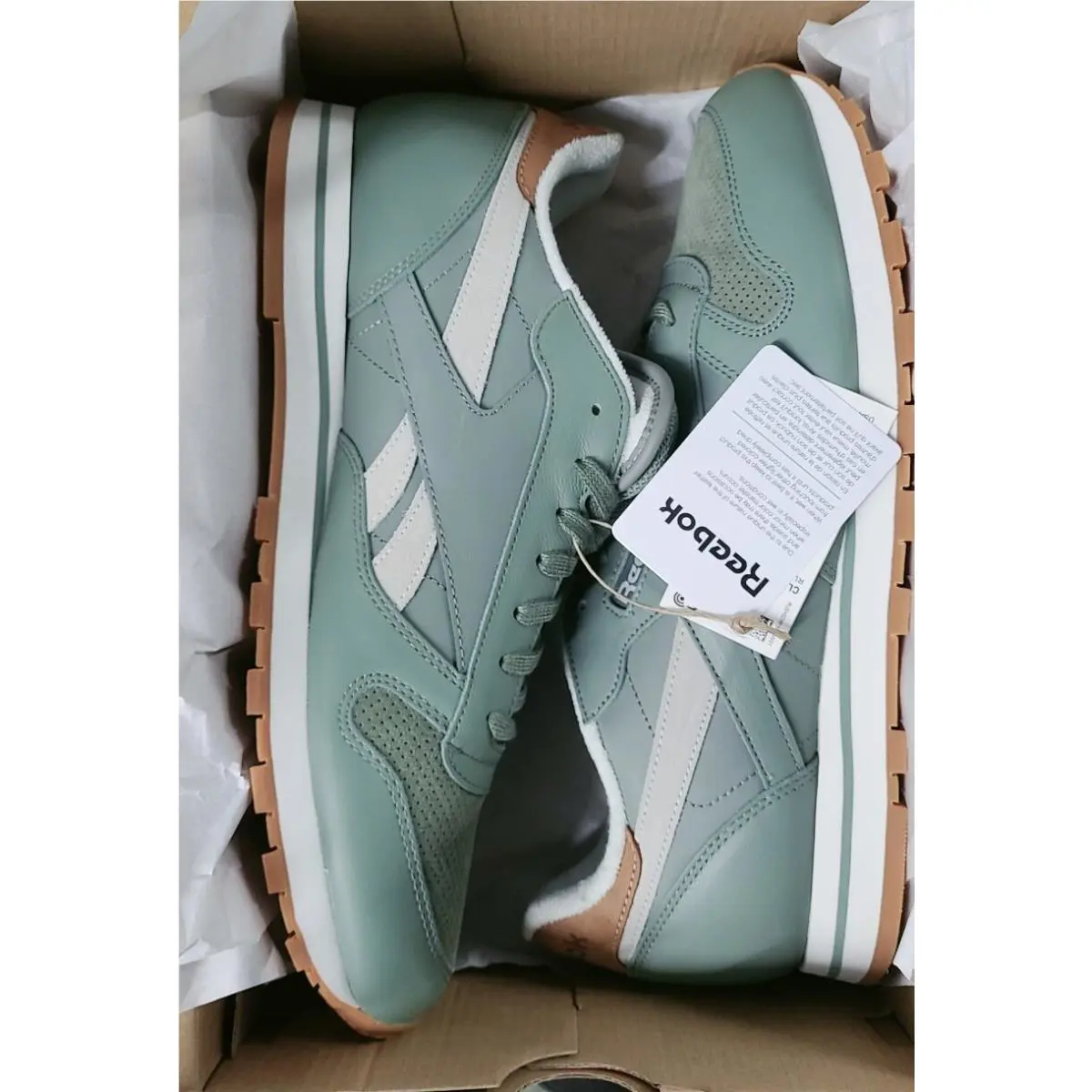 Reebok shoes - REEBOK CL LTHR - LTHR - FY9402 - White 4