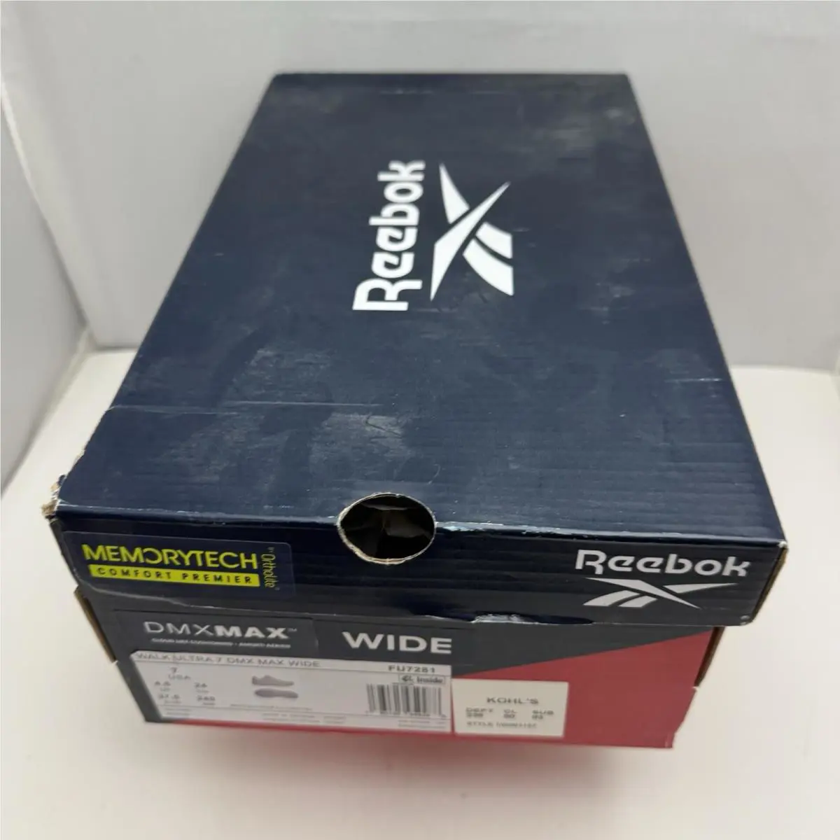 Reebok shoes - Reebok Walk Ultra 7 DMX MAX Wide D - FU7281 100001157 - White 12