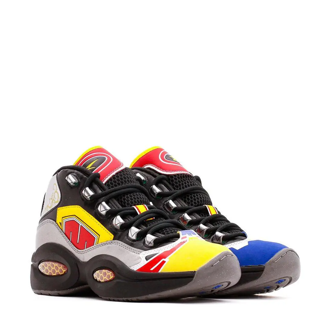 Reebok shoes - Reebok Question Mid Power Rangers Megazord - Black 1