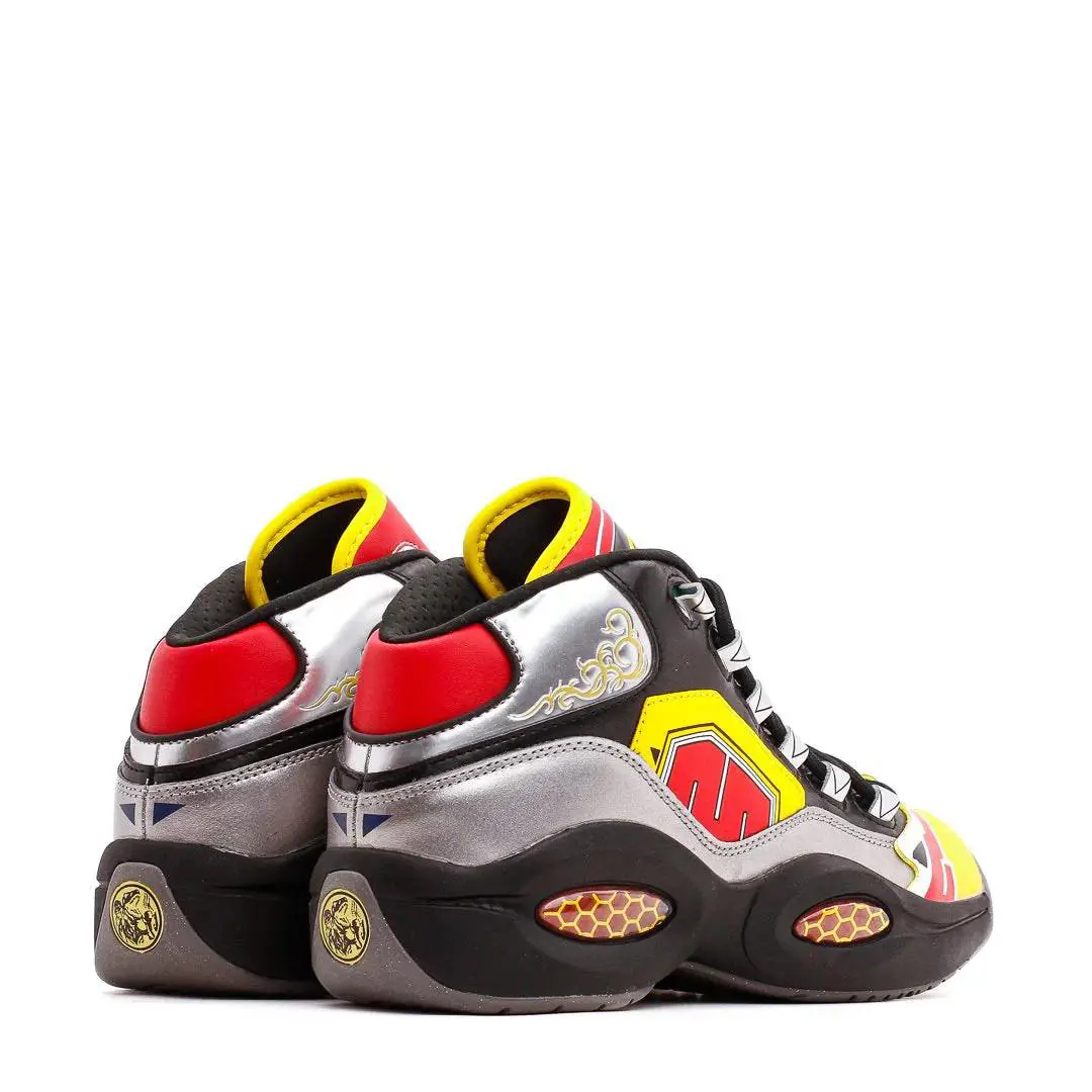Reebok shoes - Reebok Question Mid Power Rangers Megazord - Black 2